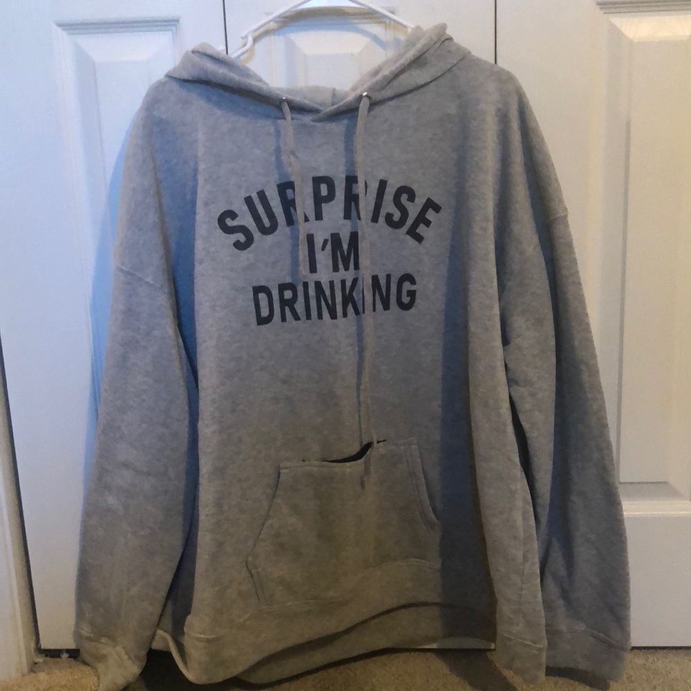 Drinking hoodie